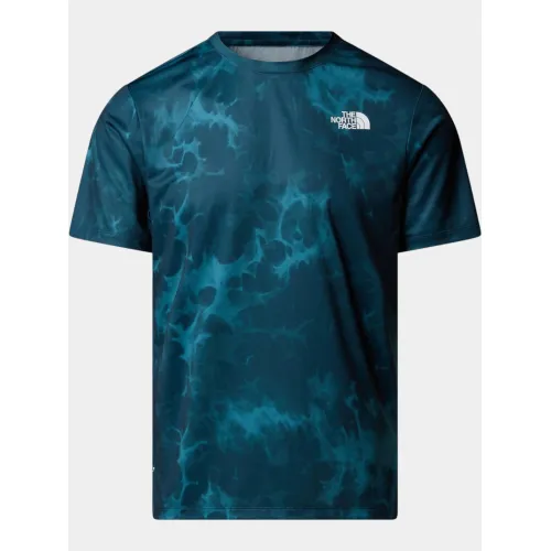 The North Face M 24/7 Short Sleeves Regular Tee-Print Férfi Sport felső EHF-Deep Cypress Light Refr