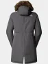 The North Face W Zaneck Parka Női Télikabát 0UZ-Smoked Pearl