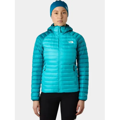 The North Face W Bettaforca Lt Down Hooded Jacket Női Utcai Kabát 5A2-Galactic Blue-Deep Teal