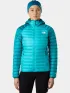 The North Face W Bettaforca Lt Down Hooded Jacket Női Utcai Kabát 5A2-Galactic Blue-Deep Teal