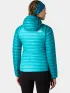 The North Face W Bettaforca Lt Down Hooded Jacket Női Utcai Kabát 5A2-Galactic Blue-Deep Teal