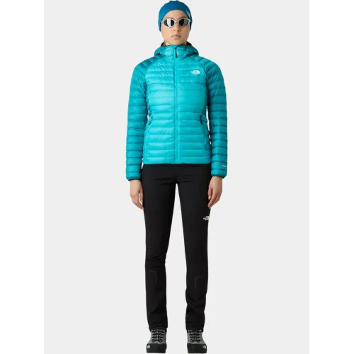 The North Face W Bettaforca Lt Down Hooded Jacket Női Utcai Kabát 5A2-Galactic Blue-Deep Teal