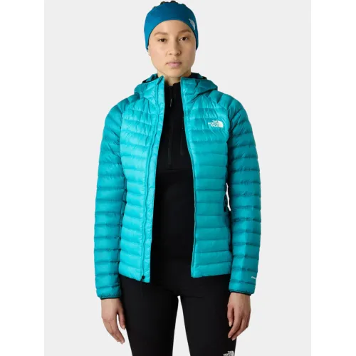 The North Face W Bettaforca Lt Down Hooded Jacket Női Utcai Kabát 5A2-Galactic Blue-Deep Teal