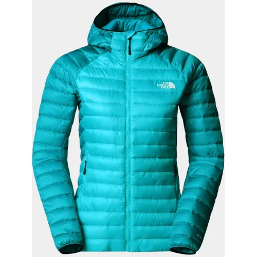 The North Face W Bettaforca Lt Down Hooded Jacket Női Utcai Kabát 5A2-Galactic Blue-Deep Teal