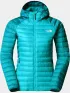 The North Face W Bettaforca Lt Down Hooded Jacket Női Utcai Kabát 5A2-Galactic Blue-Deep Teal