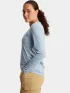The North Face W Shadow Long Sleeve T-Shirt Női Hosszú ujjú póló FM2-Frost Grey