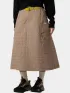 The North Face W Quilted Volume Skirt - Ap Női Szoknya BOX-Mushroom Grey