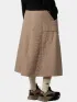 The North Face W Quilted Volume Skirt - Ap Női Szoknya BOX-Mushroom Grey