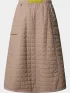 The North Face W Quilted Volume Skirt - Ap Női Szoknya BOX-Mushroom Grey