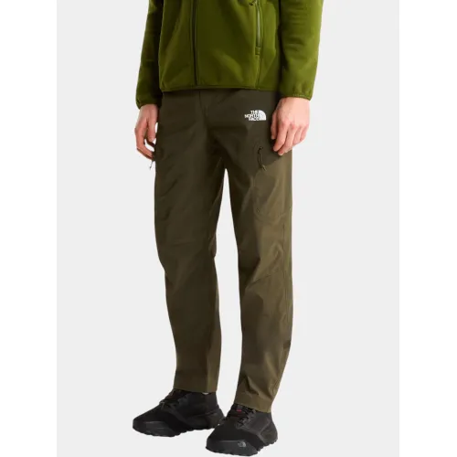 The North Face M Exploration Reg Tapered Pants Férfi Túranadrág, esőnadrág 21L-New Taupe Green