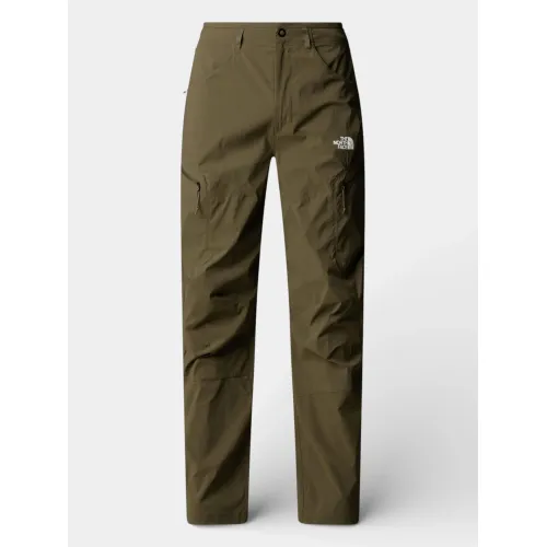 The North Face M Exploration Reg Tapered Pants Férfi Túranadrág, esőnadrág 21L-New Taupe Green