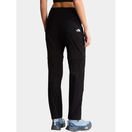 The North Face W Exploration Reg Straight Convertible P Női Túranadrág, esőnadrág JK3-Tnf Black