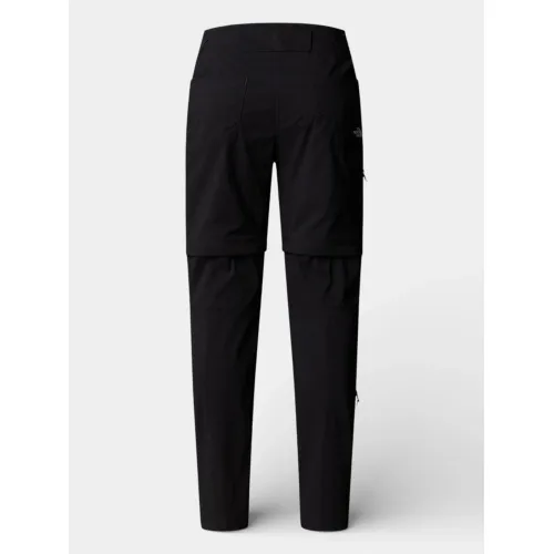 The North Face W Exploration Reg Straight Convertible P Női Túranadrág, esőnadrág JK3-Tnf Black