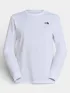 The North Face M Evolution Simple Dome Regular Long Sle Férfi Hosszú ujjú póló FN4-Tnf White