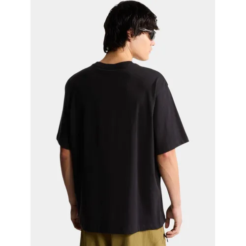 The North Face M Tnf Essential Simple Dome Os Ss Tee Férfi Póló JK3-Tnf Black