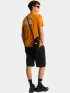 The North Face M Bitmap Logo Short Sleeves Tee-Graphic Férfi Póló G5I-Dust Orange