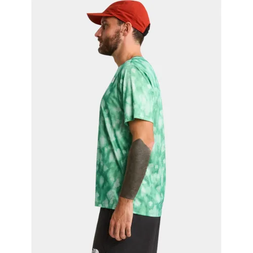 The North Face M 24/7 Short Sleeve T-Shirt Reg-Print Férfi Póló MDI-Dimmed Algae Diffused
