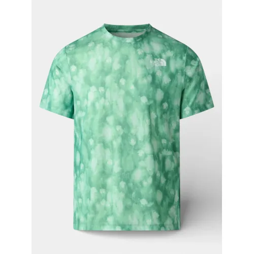 The North Face M 24/7 Short Sleeve T-Shirt Reg-Print Férfi Póló MDI-Dimmed Algae Diffused