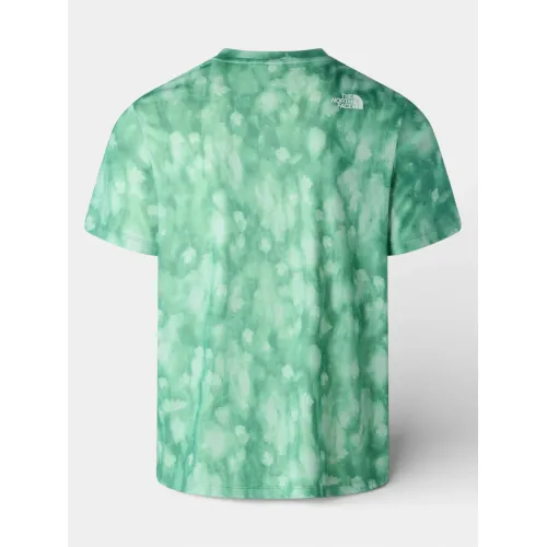 The North Face M 24/7 Short Sleeve T-Shirt Reg-Print Férfi Póló MDI-Dimmed Algae Diffused