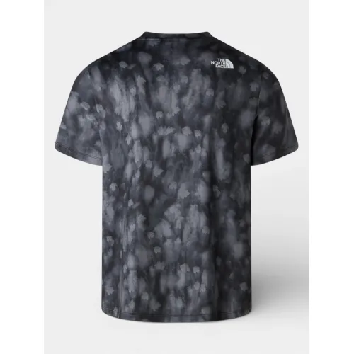 The North Face M 24/7 Short Sleeve T-Shirt Reg-Print Férfi Póló MF4-Tnf Blk Diffused Natu