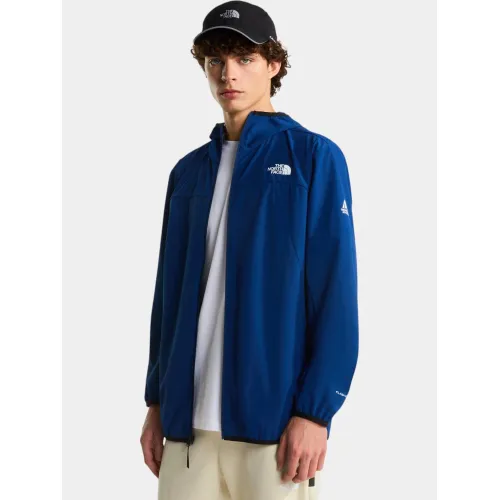 The North Face M Mountain Athletics Ushba Hooded Jacket Férfi Polár, Softshell, Középréteg D1R-Estate Blue