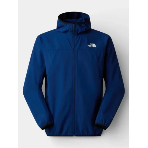 The North Face M Mountain Athletics Ushba Hooded Jacket Férfi Polár, Softshell, Középréteg D1R-Estate Blue
