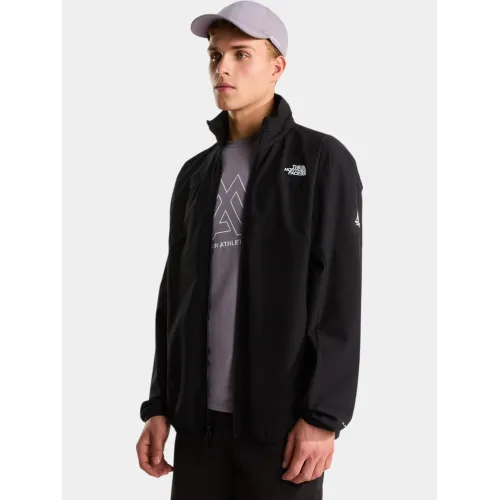 The North Face M Mountain Athletics Ushba Track Jacket Férfi Polár, Softshell, Középréteg JK3-Tnf Black