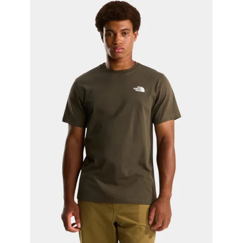 The North Face M North Faces Regular Short Sleeve Tee-G Férfi Póló 21L-New Taupe Green
