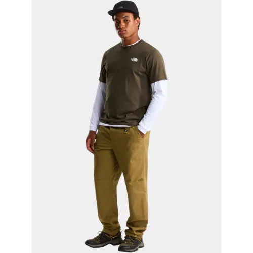 The North Face M North Faces Regular Short Sleeve Tee-G Férfi Póló 21L-New Taupe Green