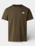 The North Face M North Faces Regular Short Sleeve Tee-G Férfi Póló 21L-New Taupe Green