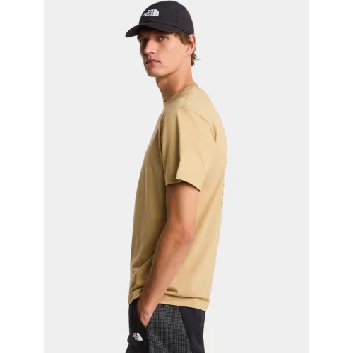The North Face M North Faces Regular Short Sleeve Tee-G Férfi Póló LK5-Khaki Stone