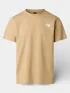 The North Face M North Faces Regular Short Sleeve Tee-G Férfi Póló LK5-Khaki Stone