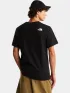 The North Face M Mountain Line Regular Short Sleeve Tee Férfi Póló JK3-Tnf Black
