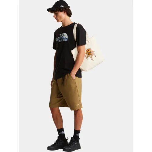 The North Face M Mountain Line Regular Short Sleeve Tee Férfi Póló JK3-Tnf Black