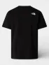 The North Face M Mountain Line Regular Short Sleeve Tee Férfi Póló JK3-Tnf Black