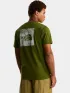 The North Face M Box Nse Celebration Regular Short Slee Férfi Póló BRI-Woodland Green
