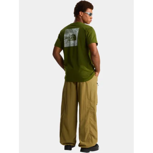 The North Face M Box Nse Celebration Regular Short Slee Férfi Póló BRI-Woodland Green