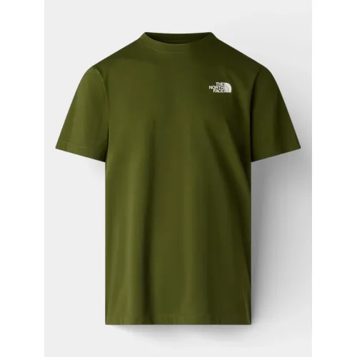 The North Face M Box Nse Celebration Regular Short Slee Férfi Póló BRI-Woodland Green