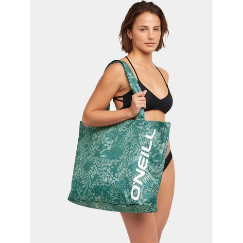 O'Neill O Neill Coastal Print Tote Női Shopper táska 36100-Green Island Sky