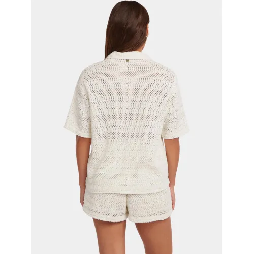 O'Neill O Riginals Crochet Shirt Női Ing, Blúz 11010-Snow White