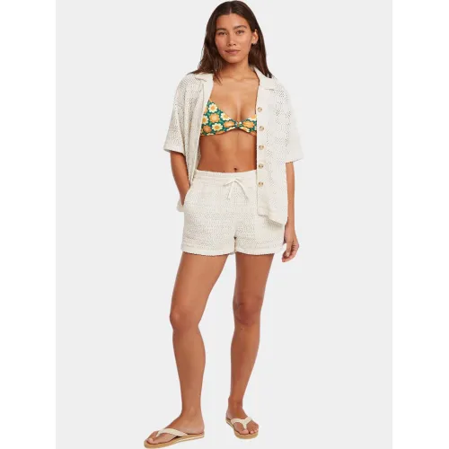 O'Neill O Riginals Crochet Shirt Női Ing, Blúz 11010-Snow White