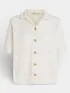 O'Neill O Riginals Crochet Shirt Női Ing, Blúz 11010-Snow White