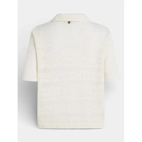 O'Neill O Riginals Crochet Shirt Női Ing, Blúz 11010-Snow White