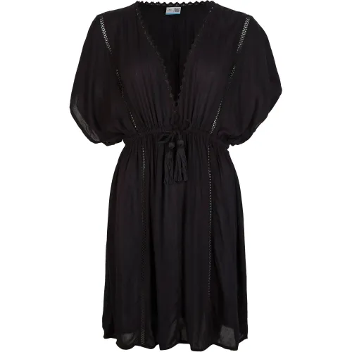 O'Neill Mona Beach Cover Up O'Neill Mona Beach Cover Up Női Ruha 19010-Black Out