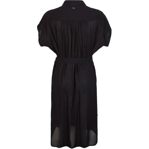 O'Neill Cali Beach Shirt Dress O'Neill Cali Beach Shirt Dress Női Ruha 19010-Black Out