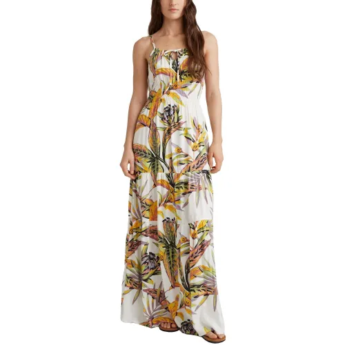 O'Neill Quorra Maxi Dress O'Neill Quorra Maxi Dress Női Ruha 31022-White