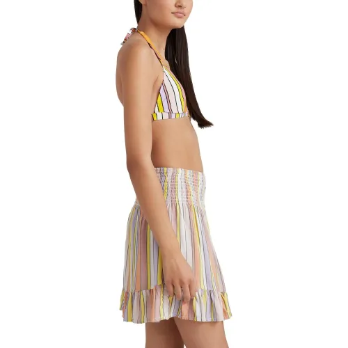 O'Neill Lilia Smocked Skirt O'Neill Lilia Smocked Skirt Női Szoknya 32021-Multi Stripe
