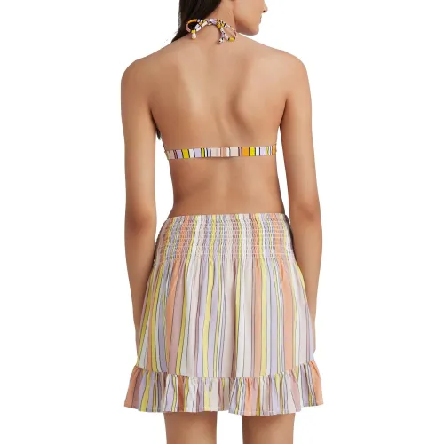 O'Neill Lilia Smocked Skirt O'Neill Lilia Smocked Skirt Női Szoknya 32021-Multi Stripe