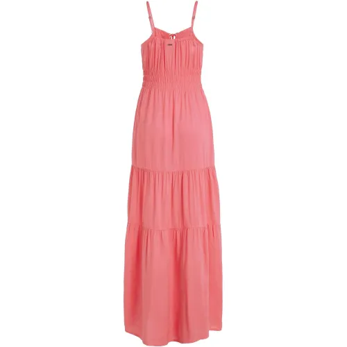 O'Neill Quorra Maxi Dress Női Ruha 14027-Perfectly Pink