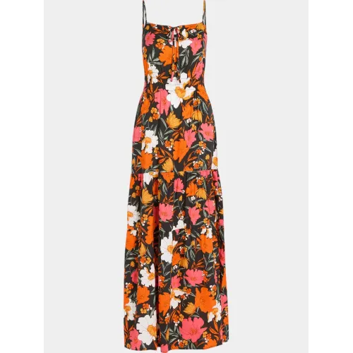 O'Neill Quorra Maxi Dress Női Ruha 39069-Black Bluemchen